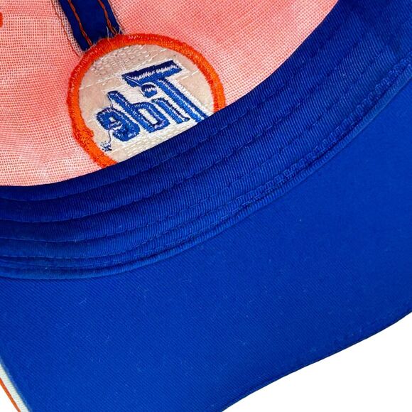 Vintage Y2Ks Tide Racing NASCAR Hat Cap Orange Strapback Downey Auto 6 Panel - Picture 7 of 11